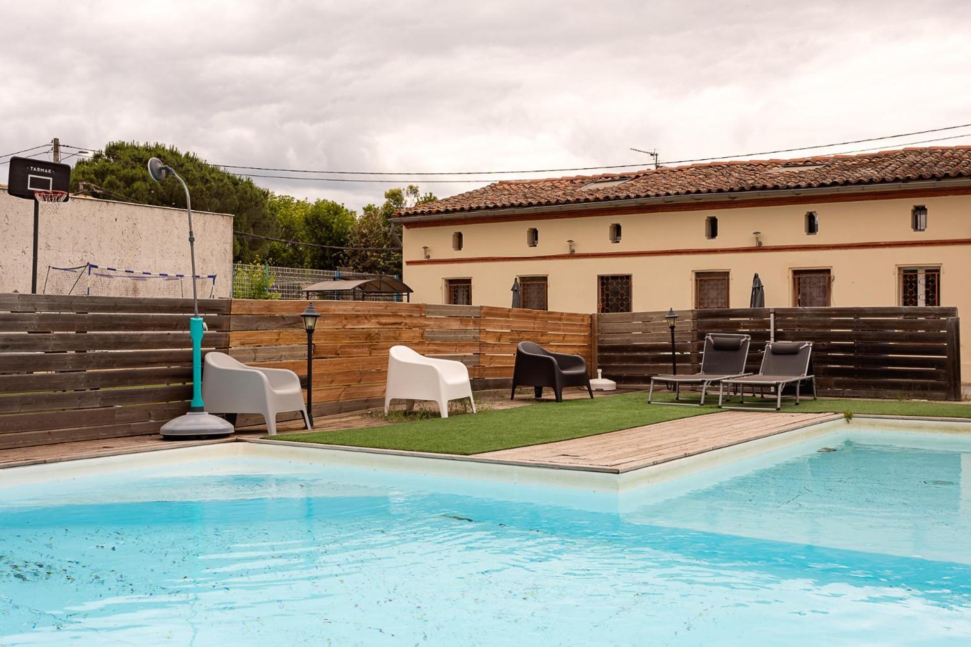 Villa Sesca - Piscine Grande Terrasse Toulouse Luaran gambar